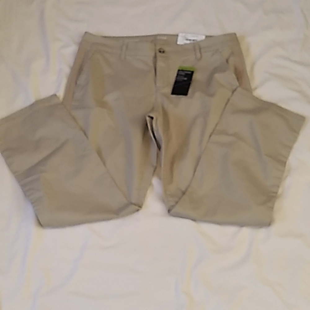 NWT Womens a.n.a pants size 10 color gold dust